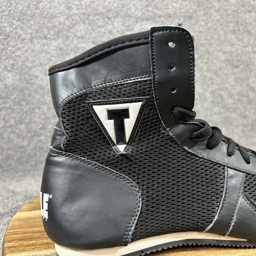 Title Boxing Speed-Flex Encore High-Top Men’s Size 8 Black Boxing Shoes Used
